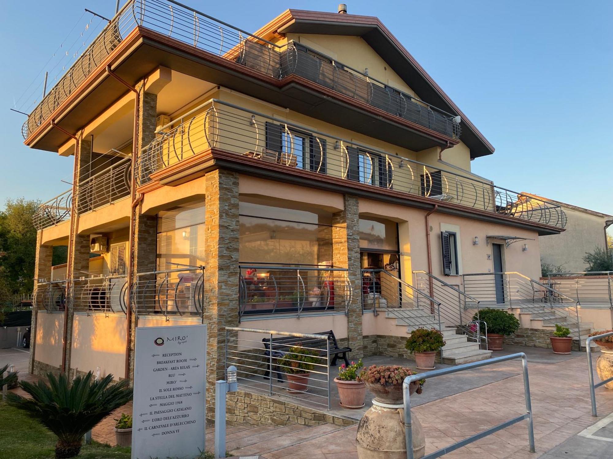 Miro' Agropoli Bed and Breakfast Eksteriør billede